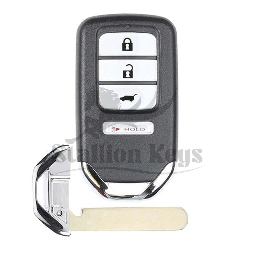 2016 Honda CR-Z / 4-Button Smart Key / PN: 72147-SZT-A01 / ACJ932HK1310A / AFTERMARKET 2016 Honda CR-Z / 4-Button Smart Key / PN: 72147-SZT-A01 / ACJ932HK1310A / AFTERMARKET